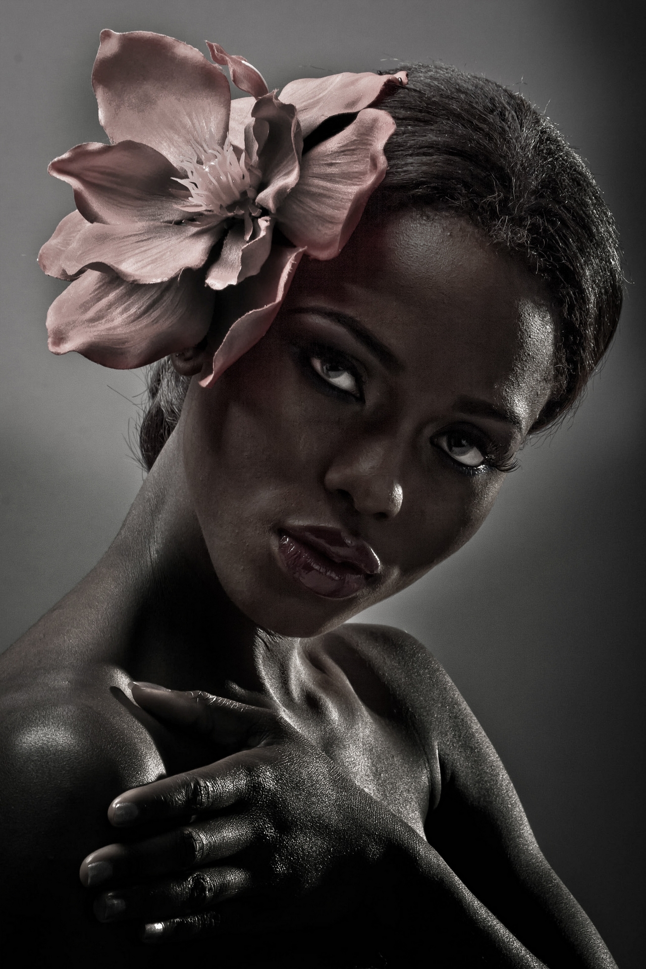 Beauty photograph of Nigerian model Ayoola