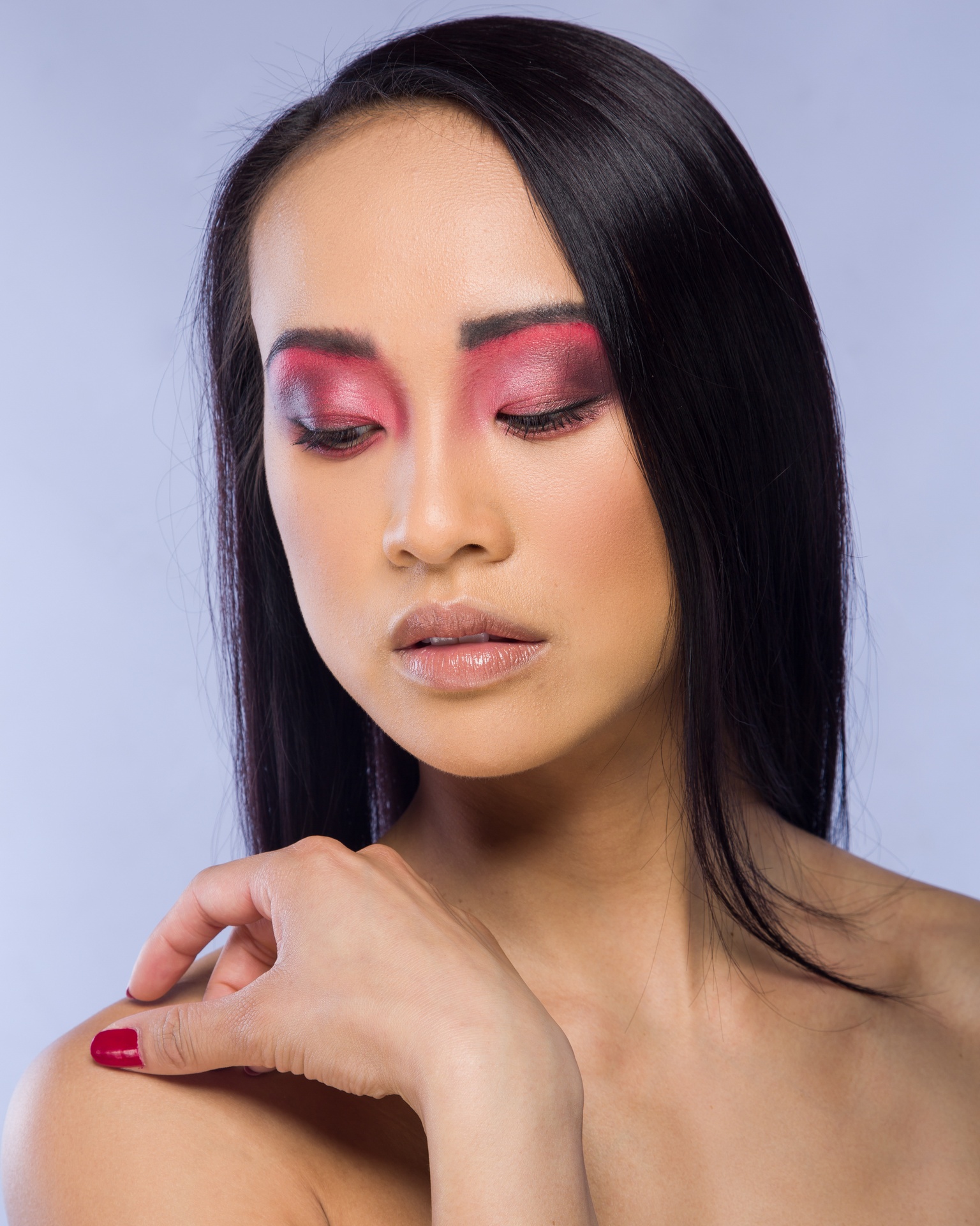 Asian model Beauty Editorial